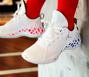 Giay Nike Air Jordan Jumpman Diamond Low PF 'White Mismatch' CI1209-101