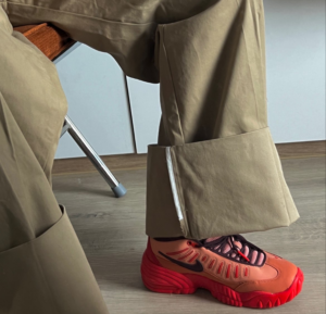 Giay Nike Air Adjust Force x AMBUSH 'Light Madder Root' DM8465-800