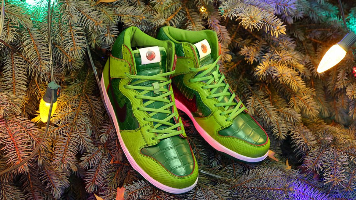 Điểm qua những đôi sneaker chủ đề Grinch tốt nhất hiện nay Hinh anh 7: Diem qua nhung doi sneaker chu de Grinch tot nhat hien nay