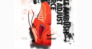 Giay Nike Air Adjust Force x AMBUSH 'Light Madder Root' DM8465-800