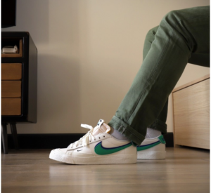 Giay Nike Blazer Low 77 SE Double Swoosh 'Green' DO9777-001