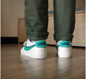 Giay Nike Blazer Low 77 SE Double Swoosh 'Green' DO9777-001