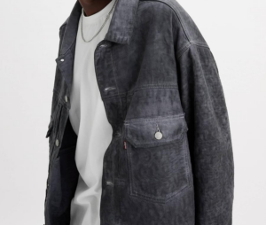 Ao Levi's x Stussy Dyed Jacquard Trucker 'Black' A5216-0002