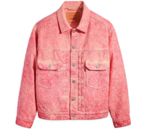 Áo Levi's x Stussy Dyed Jacquard Trucker 'Pink' A5216-0000
