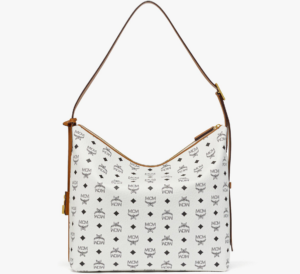 Tui MCM Aren Hobo in Mega Laurel Visetos 'White' MWHESTA06WT001