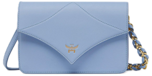 Tui MCM Diamond Spanish Calf Leather 'Della Robbia Blue' MWRESAK01L8001