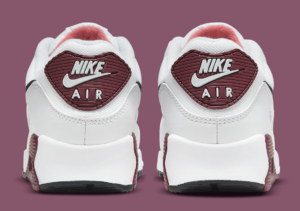 Giay Nike Air Max 90 'White Dark Beetroot' DH1316-100