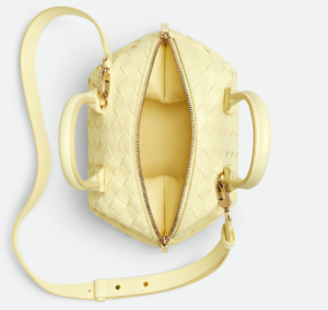 Tui Bottega Veneta Mini Bauletto 'Camomile' 764535VCPP13325