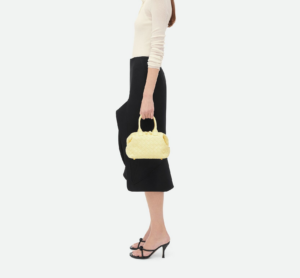 Tui Bottega Veneta Mini Bauletto 'Camomile' 764535VCPP13325