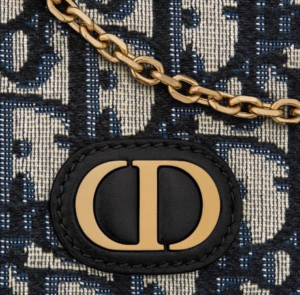 Tui Dior 30 Montaigne Nano Pouch 'Blue Oblique Jacquard' S2105UTZQ-M928