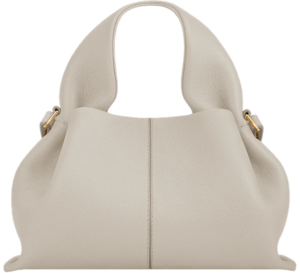 Tui Polene Numero Neuf Mini Edition Textured 'Chalk'