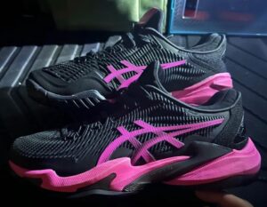 Giay Asics Court FF 3 'Black Hot Pink' 1041A370-001