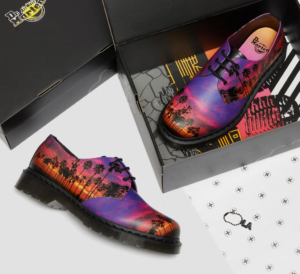 Giay Dr. Martens 1461 3-Eye 'Purple Red' 27257001
