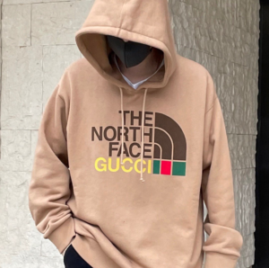 Ao Gucci x The North Face Cotton Hoodie 'Brown' 615061-XJDBY-2597
