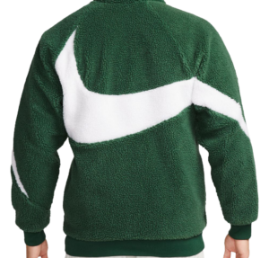 Ao Nike Big Swoosh Reversible Boa Jacket 'Green' BQ6546-341