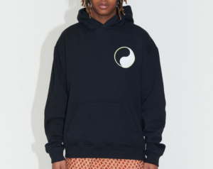 Ao Stussy x Our Legacy Drop Shadow Pigment Dyed Hoodie 'Black'