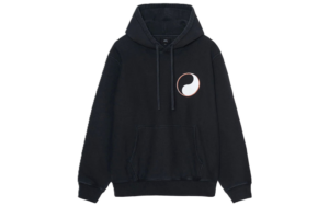 Ao Stussy x Our Legacy Drop Shadow Pigment Dyed Hoodie 'Black'