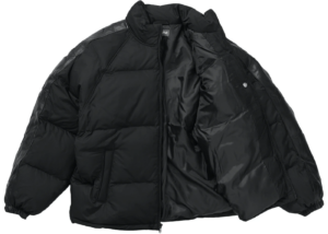 Ao Supreme Star Sleeve Down Puffer Jacket 'Black' 23FW