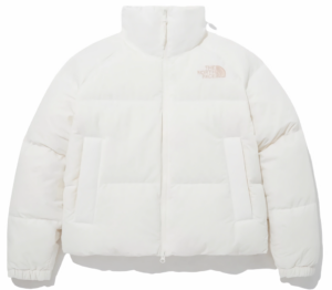 Áo The North Face Label Neo Puffy Down Jacket 'Ivory' NJ1DP84J