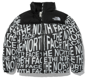Ao The North Face Novelty Nuptse Down Jacket 'Black' NJ1DN51M