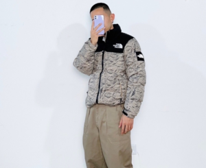 Ao The North Face Novelty Nuptse 'Grey' NJ1DM66K