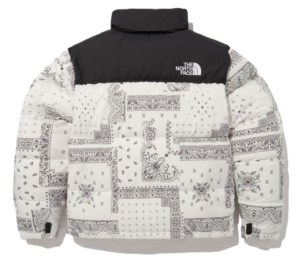 Ao The North Face Novelty Nuptse Jacket 'White' NJ1DN76N