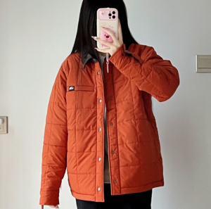 Ao The North Face RVS V Nuptse 'Dark Orange' NJ3NP54C