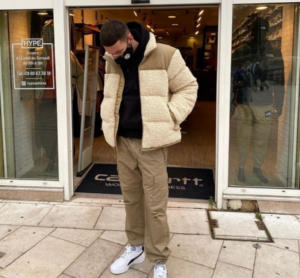 Ao The North Face Sherpa Nuptse Jacket 'Kelp Tan' NF0A5A84-11G