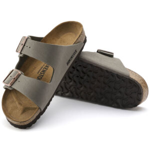 Dep Birkenstock Arizona Birko-Flor Nubuk 'Stone' 0151211