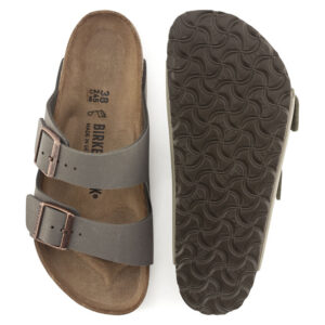 Dep Birkenstock Arizona Birko-Flor Nubuk 'Stone' 0151211