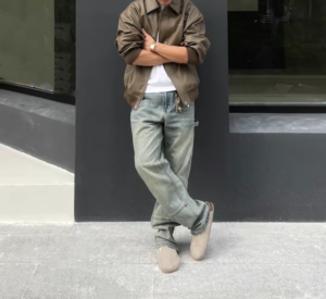 Dep Birkenstock Boston BS Regular Fit 'Beige' 1023507