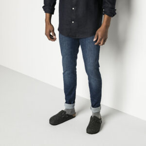 Dep Birkenstock Boston Wool Felt ' Anthracite' 160373