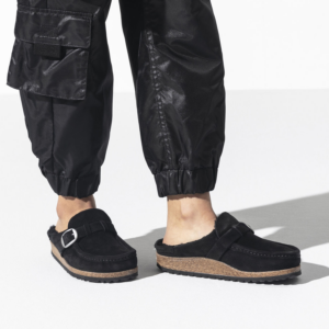 Dep Birkenstock Buckley Shearling 'Black' 1018126