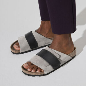 Dep Birkenstock Kyoto Nubuck Suede 'Gray' 1022352