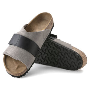 Dep Birkenstock Kyoto Nubuck Suede 'Gray' 1022352