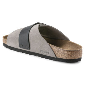 Dep Birkenstock Kyoto Nubuck Suede 'Gray' 1022352