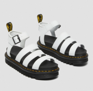 Dep Dr.Martens Blaire Hydro Leather Strap 'White' 25768100