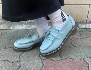 Giay Dr. Martens Adrian Loafers 'Light Blue' 27759485