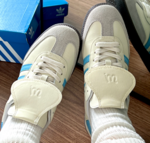 Giay Adidas Samba OG 'White Blue' IG1024-8