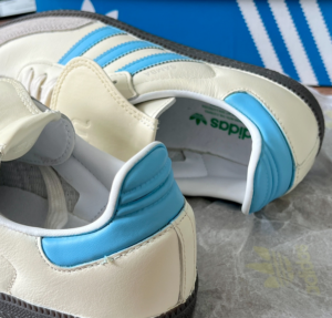 Giay Adidas Samba OG 'White Blue' IG1024-8