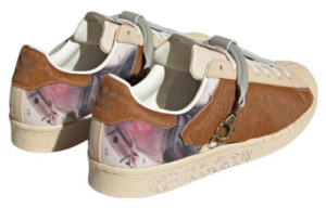 Giay Adidas Superstar 80s x Han Meilin 'Cream Brown' ID4383