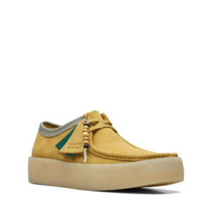 Giay Clarks Originals Wallabee Cup ‘Amber Gold’ 26170044