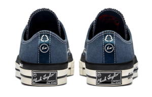 Giay Converse x Fragment Design x Moncler Chuck 70 Low 'Insignia Blue' 172323C