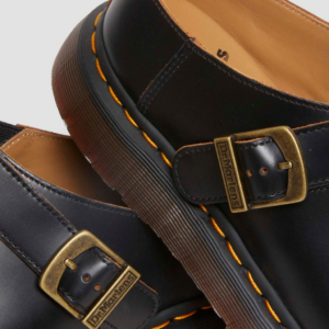 Giay Dr. Martens Isham Vintage Smooth Leather 'Black' 30627001