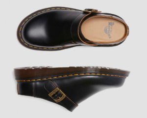 Giay Dr. Martens Isham Vintage Smooth Leather 'Black' 30627001