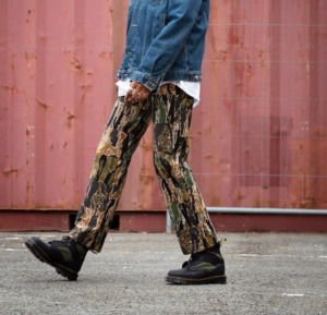 Giay Dr.Martens 1460 Made In England Padded Panel 'Black Olive' 27754002