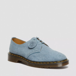 Giay Dr.Martens 1461 Made In England Nubuck 'Blue' 27365400