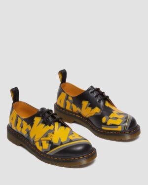 Giay Dr.Martens 1461 Vintage Smooth 'Black Multi' 31095038