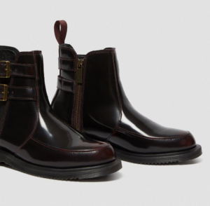 Giay Dr.Martens Flora Arcadia Leather 'Cherry ' 25964600