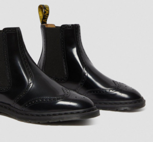 Giay Dr.Martens Graeme Brogue Leather 'Black' 26586001